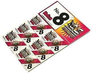 6Pcs O.S. Spark Glow Plug NO.8 OS #8 Hot For Nitro Fuel Engine RC Car Airplane