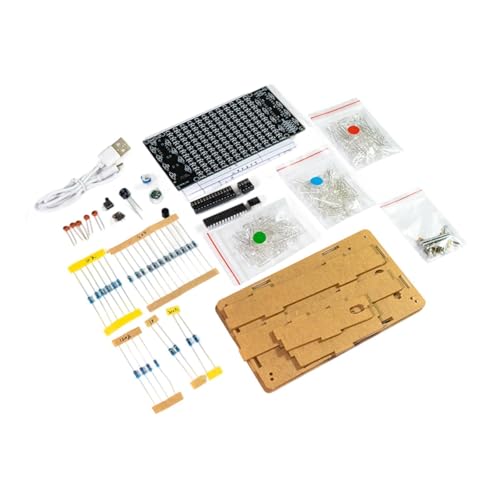 KiBcsLic Musikkomponenten: Elektronik Bausatz Zum Selbermachen, Elektronik Bausatz Zum Löten, mit Etui KiBcsLic Musikkomponenten: Elektronik Bausatz Zum Selbermachen, Elektronik Bausatz Zum Löten, mit Etui