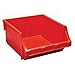 Rolacase RP240 3 Compartment X-Large Bin 16-9/64 Inch x 17.3281 Inch x 8-15/34 Inch Plastic Red