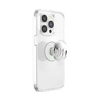 Amazon | ポップソケッツ ジャパン Chrome Drip Silver