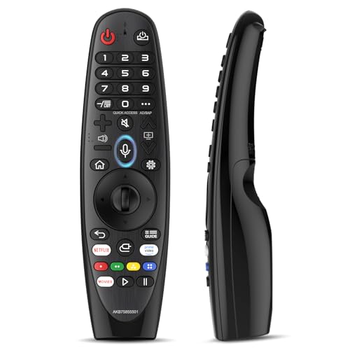 Mando a distancia de voz de repuesto para Magic LG TV, compatible con televisores LG Smart OLED Thinq Webos para AKB75855501 AN-MR24gn MR23gn MR22gn MR21ga MR20ga
