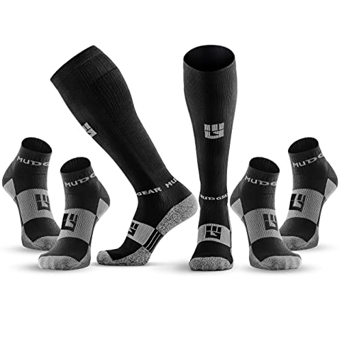 Mudgear Multi-length Trail Running Sock Bundle