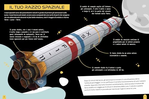 Il Razzo Spaziale 3D. Costruisci Il Tuo Razzo! Ediz. A Colori. Con Modellino - 4