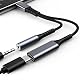 USB-C auf Klinkenstecker-Adapter für Kopfhörer und Laden