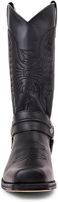 Men's traditional American flag casual British style thick sole wear-resistant thick heel suitable for spring and Fall high boots