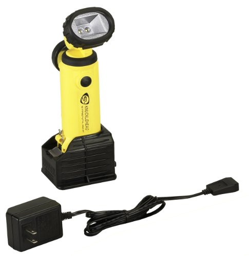 Streamlight 90622 Knucklehead Work Light with 120V AC Charger and Holder, Yellow - 200 Lumens