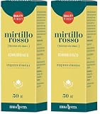 Erba Vita Gemmoderivato Mirtillo Rosso - 50 ml (Confezione da 2)