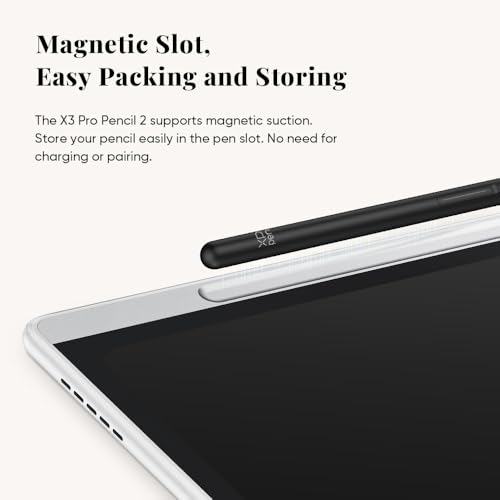 Image of XPPen Magic Note Pad 10.95 inch Digital Note-Taking Tablet, Paper-Like LCD Display, 3-Color Modes, 16K Pressure Stylus (X3 Pro Pencil 2), 6+128GB, Android 14 - for Writing, Reading, PDF Notes & Study