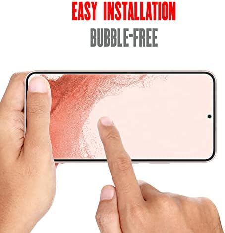 WFTE [2-Pack Screen Protector for Samsung Galaxy S22 Plus 5G/S22+ 5G,Anti-Scratch,High Transparency,Dust-Free Premium Screen Protector Tempered Glass For Samsung Galaxy S22 Plus 5G/S22+ 5G