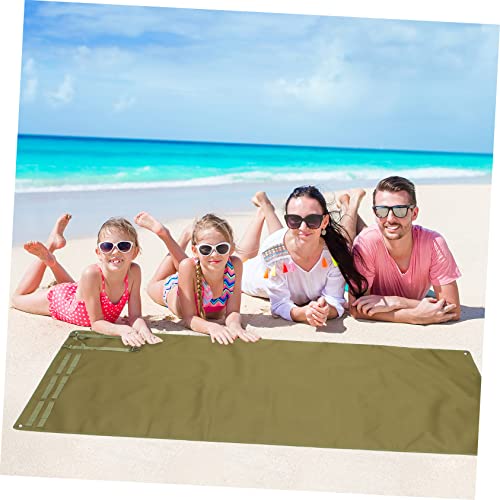 BESPORTBLE Tapete De Acampamento De Nylon Caqui Bolsa Camuflagem