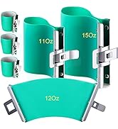 3 Pack Silicone Mug Clamp, POPMISOLER 3D Sublimation Silicone Mug Wrap 11 oz 12 oz 15 oz Mug Mold...