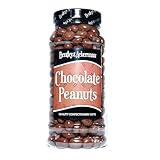 Chocolate Peanuts - (635g) Original Crunchy Roasted Chocolate Covered Peanuts – Luxury Sweet Treat, Perfect for Gifting & Sharing By Bentley & Ackerman Sweet Shop.