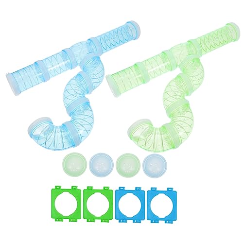 HAPINARY 1 Conjunto De Tubo De Hamster Kit De Túnel De Hamster Brinquedo De Exercício De Túnel De Ch