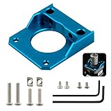 ENOMAKER Upgrade Metal Ender 3 Z Axis Stepper Motor Mount Bracket Fixed Plate CNC Aluminum Mounting Base L Block for Ender 3 Pro V2,CR-10S,CR-10 V2/V3,CR10S Pro 3D Printer