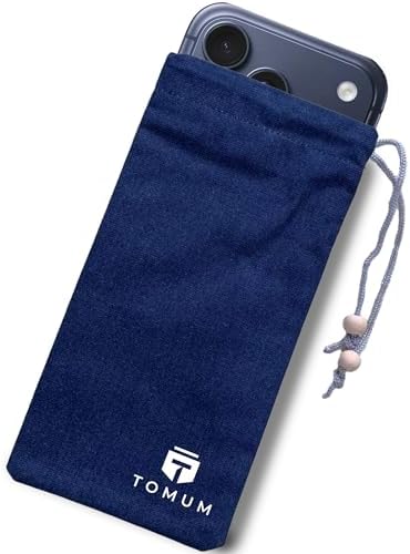 EMF Shield Sleeve for Cell Phone - EMF Protection Smartphone Pouch (Blue)