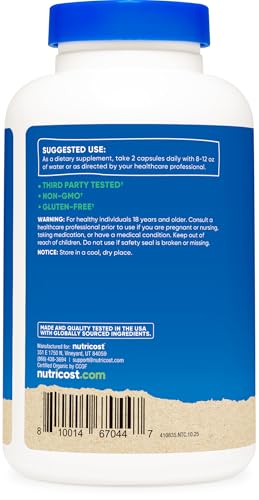 Nutricost Organic Chaga Capsules