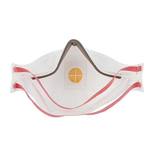 3M Aura 9332+, FFP3 Atemschutz-Maske, Einwegmaske mit höchster Schutzstufe FFP3 für maximalen Schutz, 5 Stück, Weiß