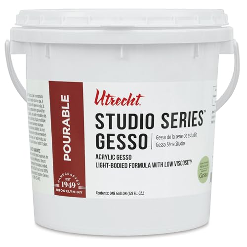 Utrecht Studio Series Acrylic Gesso - 128 oz