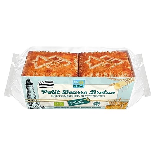 Pural Bretonischer Butterkeks mit Meersalz bio 220 g