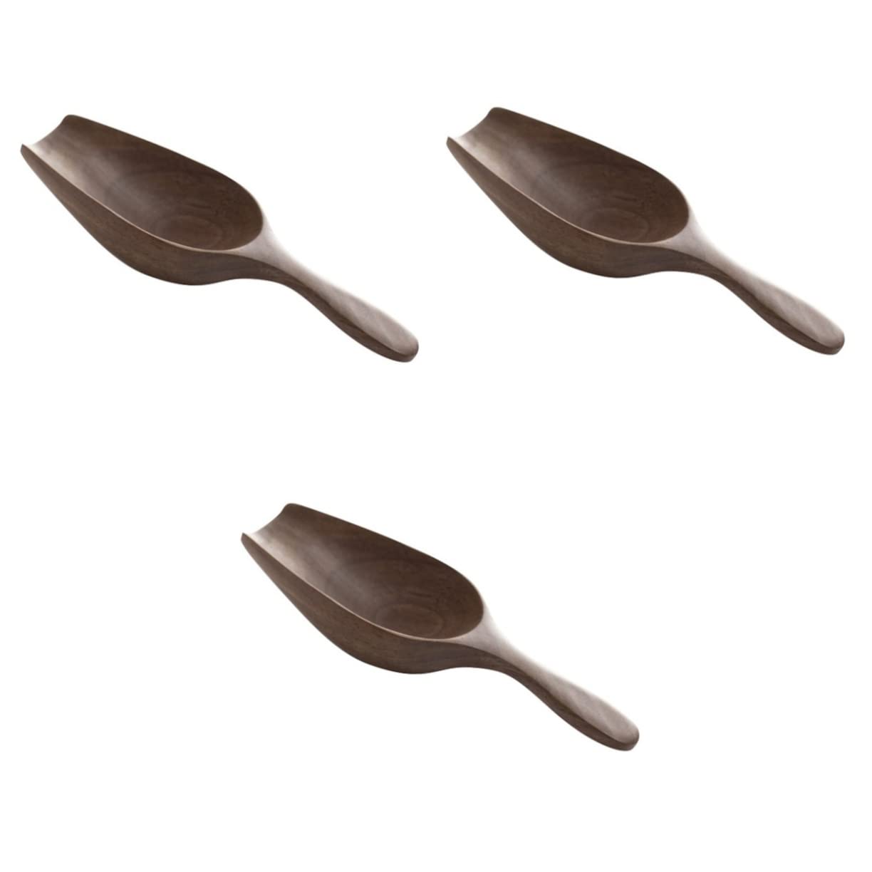 YARNOW 3piezas Cuchara De Madera Multipropósito Para Café y Granos Utensilio Práctico Para Cocina Para Medir y Servir Fácil De Limpiar y Almacenar Para Viajes y Uso Diario