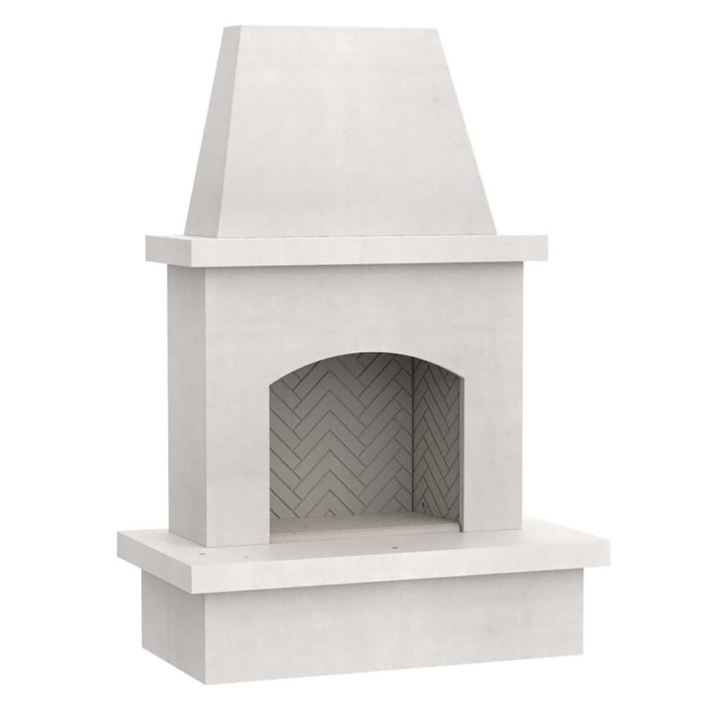 Chimenea exterior modelo de contratista |  (ventilada) 2