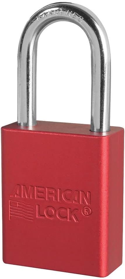 PADLOCK, KEYD DIFF, 5PIN, RD