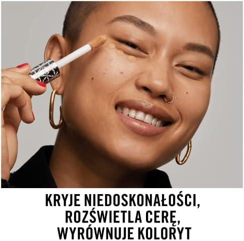Rimmel Multi-Tasker rozświetlający korektor w płynie pod oczy i do twarzy, lekka, trwała formuła, nr 30 Light