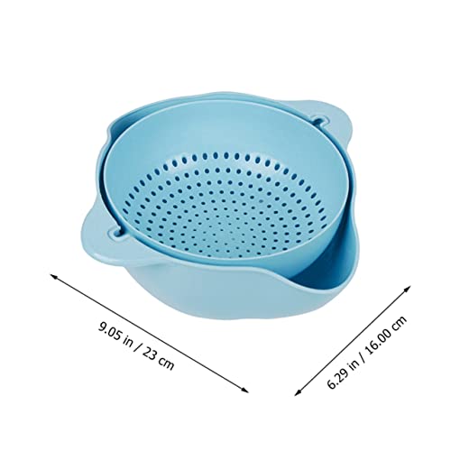 Colador plástico multiuso para frutas y verduras Alipis miniatura 6