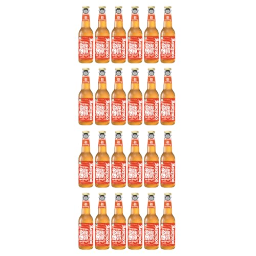 Image of Coolberg Peach Non Alcoholic Beer 330ml Glass Bottle - Pack of 24 (330ml x 24)