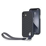 Moshi Altra Wrist Strap Case Compatible with iPhone 12 Mini Case, Detachable Quick-Release Wrist Strap, Non-Slip Frame, Responsive Metal Button for 5.4