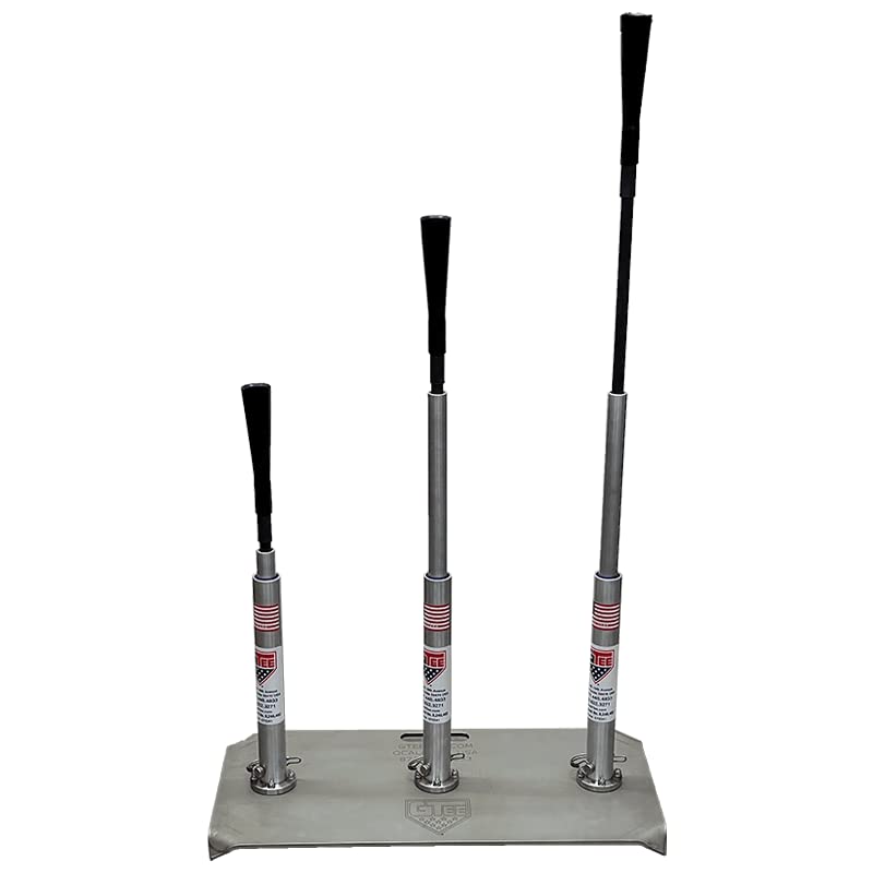 G Tee 3 Pro Baseball/Softball Batting Tee | Adjustable Height 26