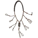 Highwild Duck Call Lanyard Paracord Adjustable Loops for Goose Pheasant Waterfowl Whistle （Camo + Green）