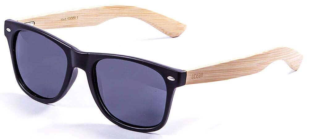 Ocean Sunglasses Fashion Cool Polarized Bamboo Unisex Sunglasses Men Women Ocean Brown Gafas de sol Unisex adulto