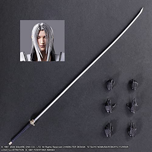 Square Enix FEB209000 Final Fantasy Vii Remake: Sephiroth Play Arts Kai Action Figure thumb #3