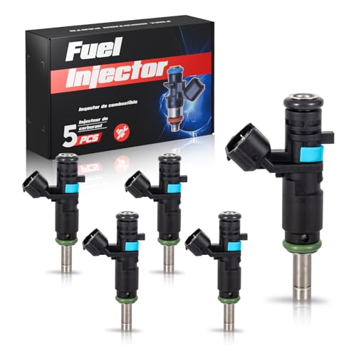 ENA 8 Holes Fuel Injectors Set of 5 Compatible with