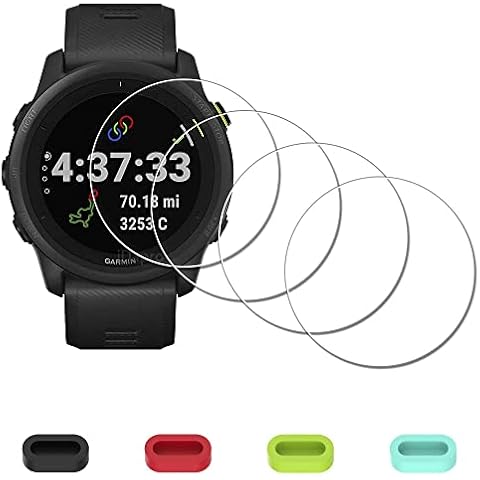iDaPro Tempered Glass Protector for Garmin 745 Cover