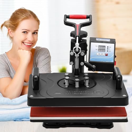 Heat Press Machine 29x38cm para transferencia térmica miniatura 5