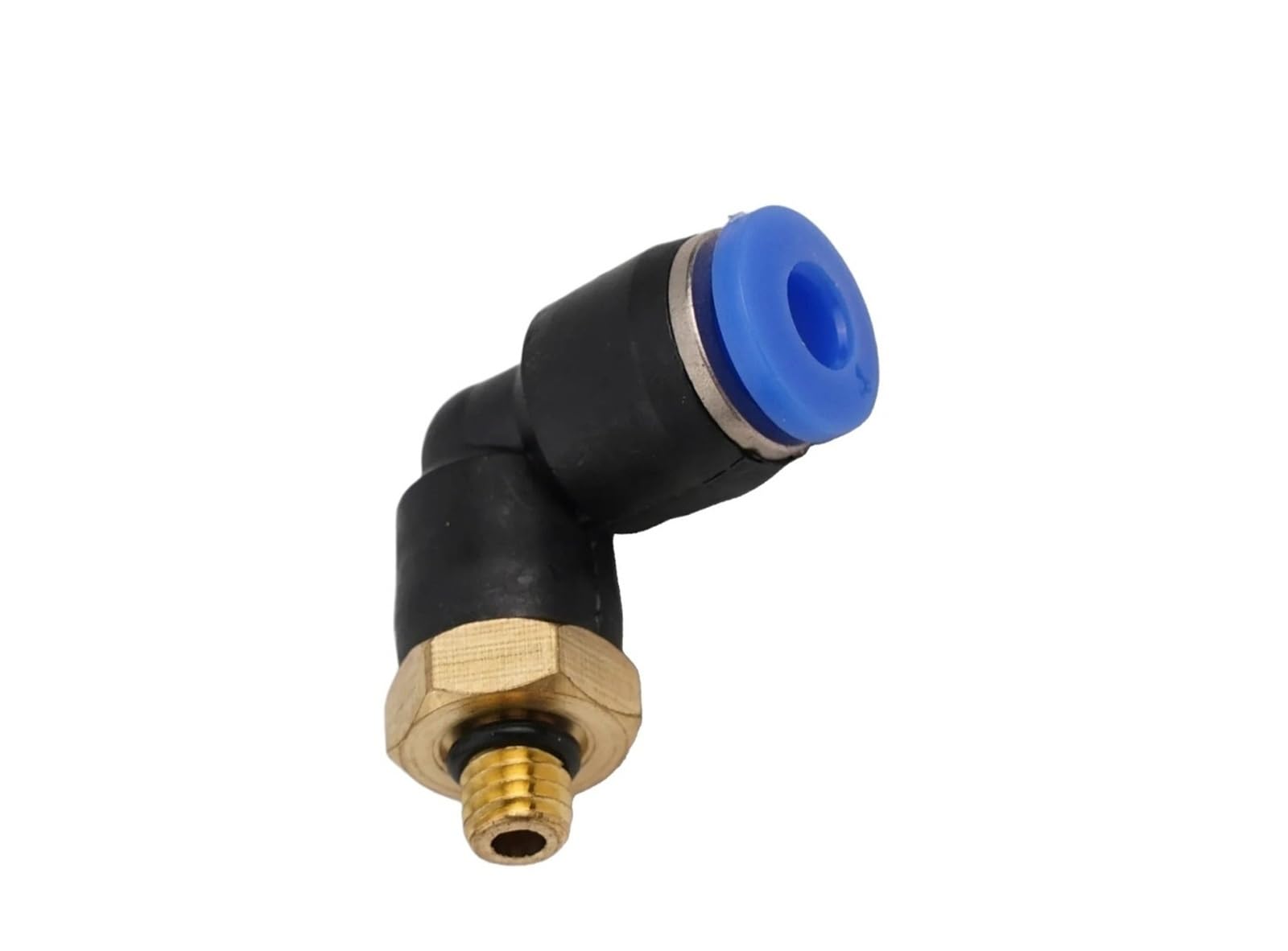 Adaptador de codo de rosca para instalar manguera de 16 mm en compresores
