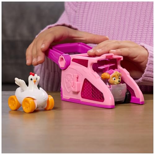 PAW Patrol Skye Pup Squad Launchers with Chickaletta Vehicle 2-Pack, Kids Toys for Boys and Girls Ages 3 and Up