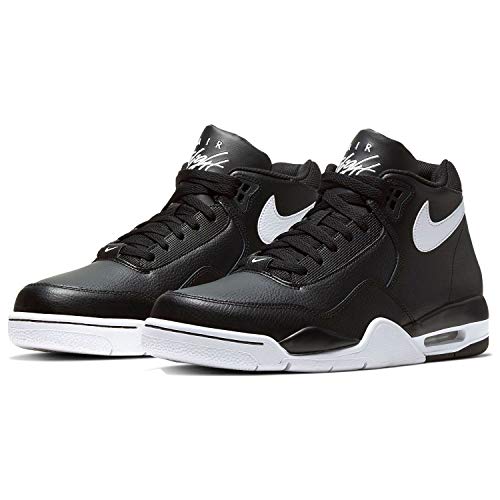 Buy Nike Mens Flight Legacy Black/White Sneakers at Amazon.in - Image 2