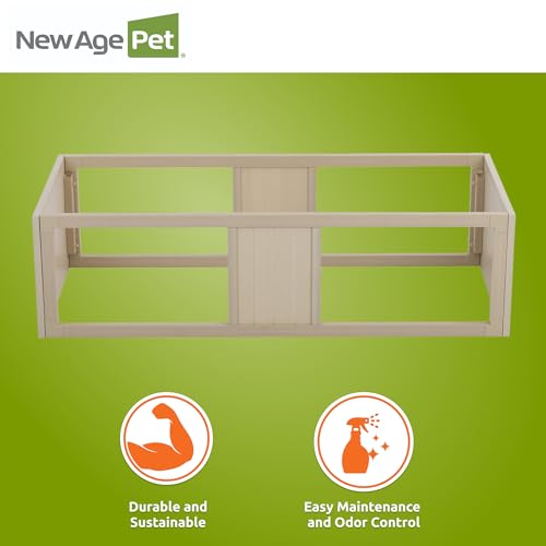 New Age Pet ECOFLEX Large Maple Mojave Stacker for Reptile Habitats | 10 Year Limited Manufacturer's Warranty | Stackable Design, Accommodates Lighting Set-Up by New Age Pet - Image 7