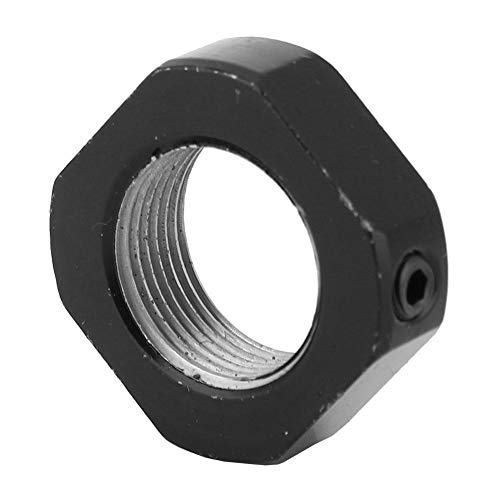 Vikye Kontermuttern, 1 Stück, Metall, Messing, M 15, ISO Metric, Rechtsgewinde, Klasse 6g, 15mm, Schlossmutter