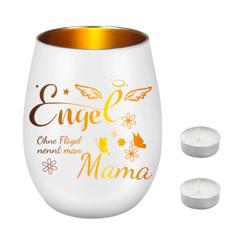 Regalos para mamá, portavelas con velas, portavelas, calendario de Adviento, regalo de Navidad para la mejor madre, regalos para mamá para cumpleaños, regalos del día de la madre