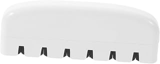 Guitar String Noise Reducer and Dampener for Bass and Guitar Strings Portable Silent Practice Accessory in White with Abs+eva Material for Quiet Practice and Night Sessions