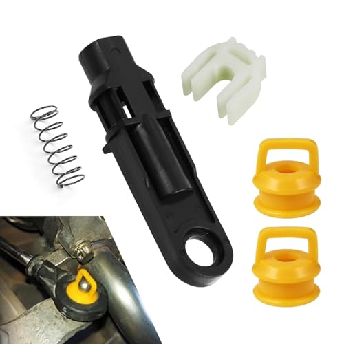 lekiliky Car Transmission Shifter Linkage Cable Bushing Repair Kit, Rustproof Gearshift Lever Connector Bushing, Compatible with Chevry Buick Dodge Pontiac RAM 14104 15276979 15823112 (Multicolored)