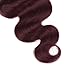 Burgundy Body Wave Bundles 24-28 inch Brazilian Virgin Remy Hair Extensions Double Weft Body Wave Human Hair Weave