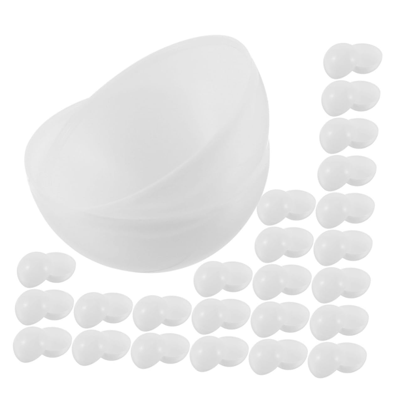 KONTONTY Game Balls Set 35 Small Seamless Balls Openable Design Ideal for Parties and Events