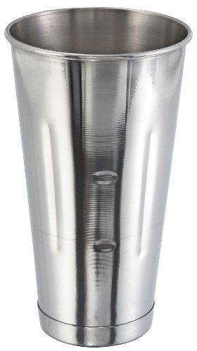 Winco Stainless Steel 30 Oz. Malt Cup