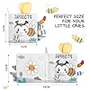 HOTUT Libros de Tela para Bebés,Libro Blandos para Bebés con Abeja,Libro de Tela deJuguetes Aprendizaje y Educativo,Libro Bebe Interactivo Juguetes Bebes,Juguetes de Libros Sensoriales Suaves #2