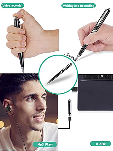 16GB Digital Voice Recorder, Jaswill Audio Sound Tape Recorder for Lectures, Meeting, Classes, Speech,Portable Recording Device with Playback ,Voice Activated Recorder with Rechargeable
